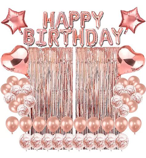 Фотозона на День Рождение "Pink Gold Party", (47 Предмета ...