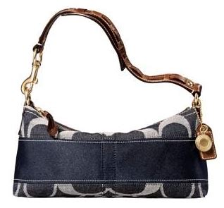 Denim Coach Bag for the Holidays? : Celebrities in Designer Jeans from ...