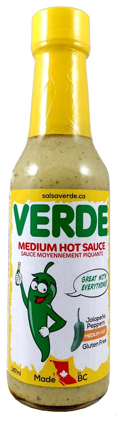 Salsa Verde Medium Hot Sauce Fresh Is Best On Broadway