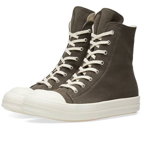 Rick Owens Drkshdw High Sneaker Dark Dust End Us