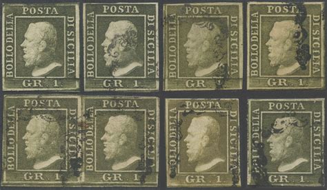 Sicilia Asta Filatelia E Storia Postale Bertolami Fine Art Casa D