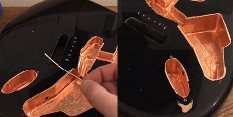 Copper Shielding How To Shield A Guitar Six String Supplies