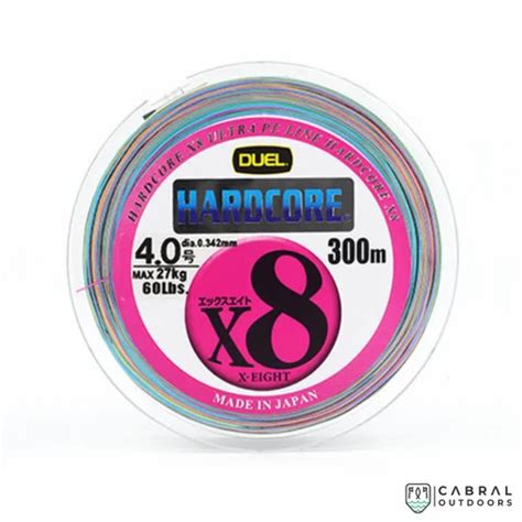 Duel Hardcore X Braided Line M At Fishing Line ID