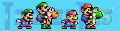 Yoshi's Island Styled Mario Bros. by TannerTW25 on DeviantArt