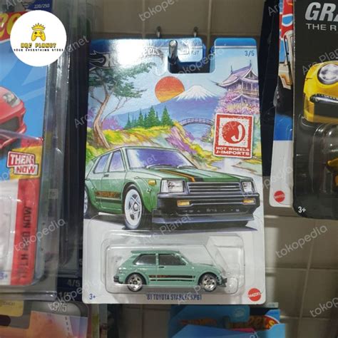 Jual Hot Wheels Toyota Starlet KP61 J Imports 2024 Kab Tangerang Arc Planet Tokopedia