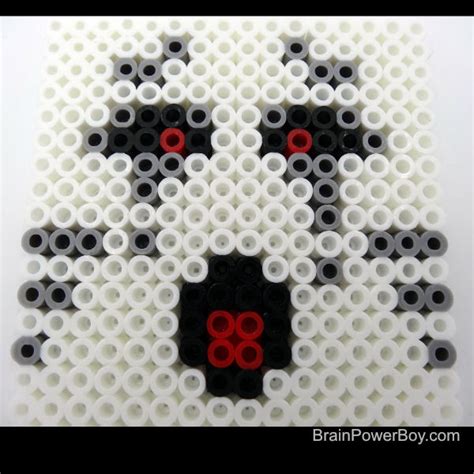 Minecraft Perler Bead Pattern Ghast