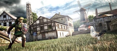 Kakariko Village Battle By Vanceslaski On Deviantart