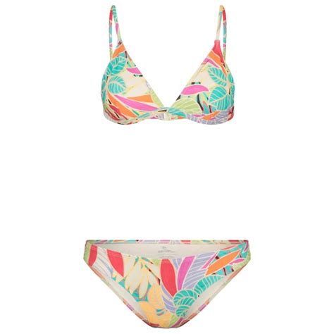 Rip Curl Cala Vadella Tri Set Bikini Women S Buy Online Alpinetrek Co Uk