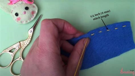How To Hand Sew A Running Stitch Running Stitch Pattern