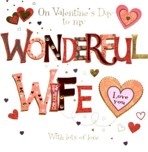 Valentine cards for wife printable printable card free