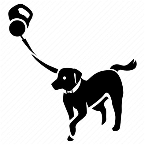 Dog Lead Leash Pet Training Walking Icon