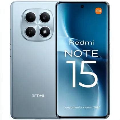 Xiaomi Lançamento 2026 - Smartphone Xiaomi Note 15 4G Lançamento 2026 256GB 8GB Câmera 108MP ...
