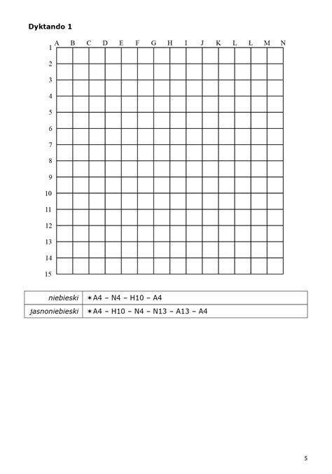 Symetryczne Dyktanda Graficzne Grupa Wydawnicza Harmonia