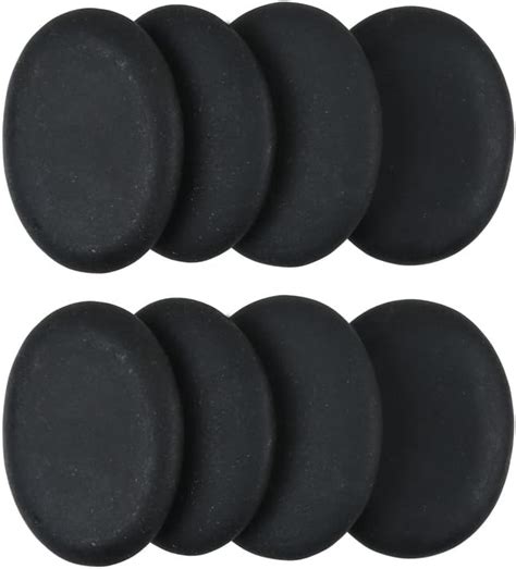 Pcs Professional Small Massage Hot Stone Set Natural Lava Heated Stones Basalt Warmer Rock For