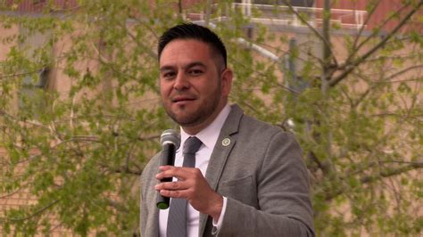 Representative Gabe Vasquez speaks on veteran education bill and RECA