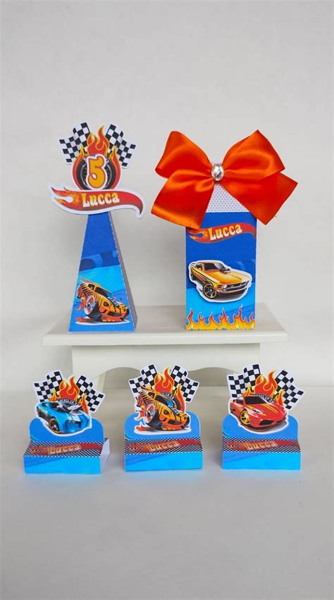 Kit Festa Pe As Lembrancinhas Hot Wheels Elo