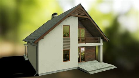 Gameready Cottage 3 3d Model Turbosquid 1448213