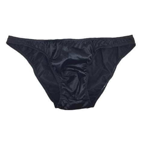 Or Pack Mens Sexy Satin String Bikini Underwear Bulge Pouch Brief