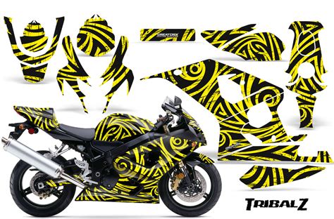 Suzuki Gsxr Gsx 600 750 2004 2005 Graphic Kits Creatorx Decals Stickers