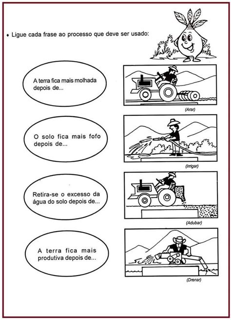 Atividade Sobre O Solo - Atividade solo | Atividades de estudos sociais, Atividades sobre o solo ...