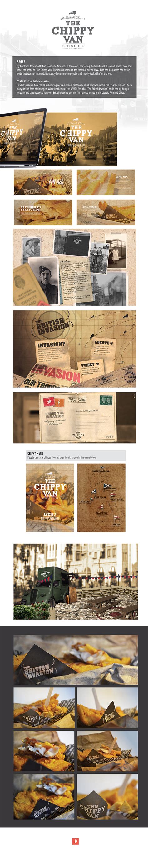 chippy van  behance