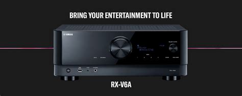 Specs: RX-V6A 7.2 channel 4K / 8K AV Receiver – Yamaha USA