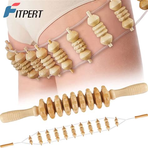 Herramientas De Terapia De Madera Masajeador Anticelul Tico De