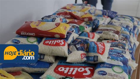 Fundo Social De Po Recebe Doa O De Meia Tonelada De Alimentos Doa O