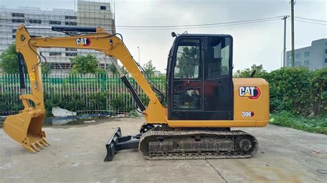 Mini Secondhand Machinery Cat 306d 306 Used Caterpillar Excavator 6ton