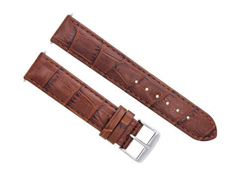 19MM PREMIUM LEATHER WATCH STRAP BAND FOR OMEGA SPEEDMASTER MOON L