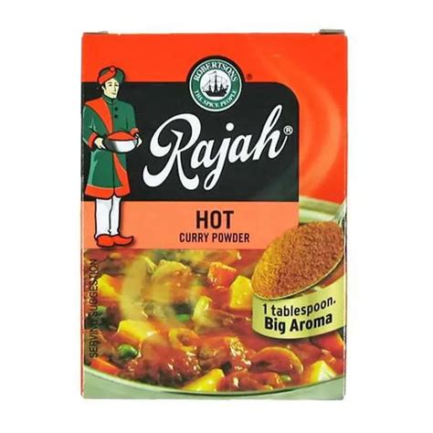 Rajah Curry Powder Hot G Pack Sedo Snax