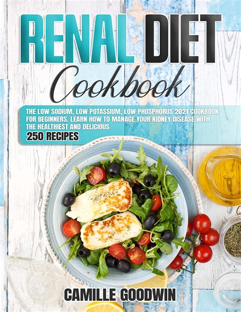 Renal Diet Cookbook The Low Sodium Low Potassium Low Phosphorus 2021 Book For Beginners