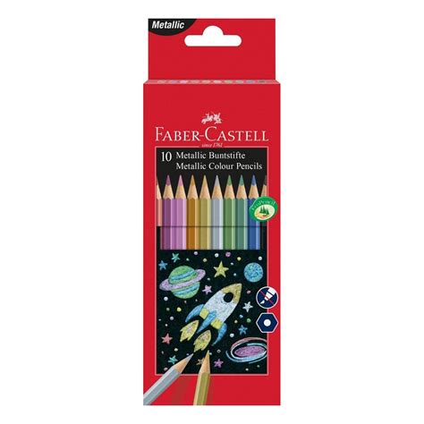 Faber Castell Metallic Colour Pencil Pack Of Toys Shop Gr