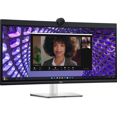 Dell P-Series Commercial Ergonomic Monitor — 32" 4K UHD (3840x2160) USB-C Hub & RJ45 (WEBCAM / PRIVACY-BDL) (P-32UHD-WEBCAM-PRIVACY-BDL)