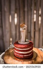Naked Red Velvet Cake Images Stock Photos Vectors Shutterstock