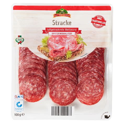 GUT DREI EICHEN Mettwurst Spezialitäten 100 g Stracke ALDI SÜD