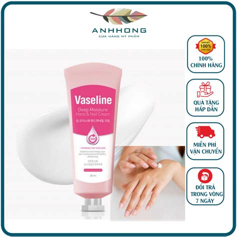 Kem D Ng Da Tay V M Ng Vaseline Deep Moisture Hand Nail Cream Ml