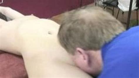 PETE S GIRLS Sawing A Naked Woman In Half