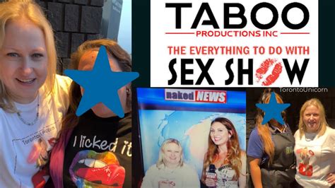 Inside The Taboo Everything To Do With Sex Show In Toronto 2022 Youtube