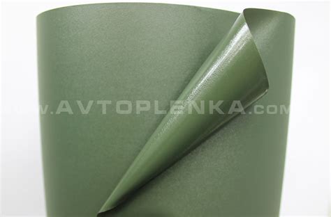 Матовая пленка для авто Хаки (Army Green) Luxon l avtoplenka.com