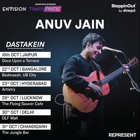 Anuv Jain On Twitter DASTAKEIN 10 City Tour Announcement The Tickets