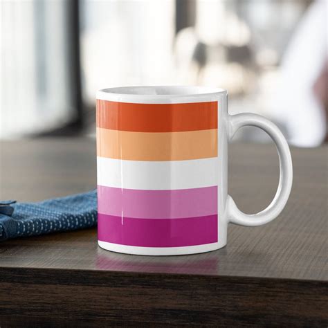 Lesbian Pride Mug Lesbian Pride Flag Lesbian Gifts Etsy