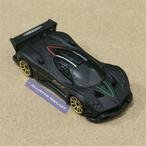 LOOSE Hot Wheels Pagani Zonda R Black Hotwheels Pagani Zonda R Black HW