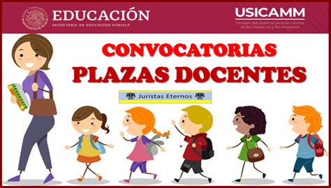 Convocatoria Para Plazas Docentes Juristas Eternos