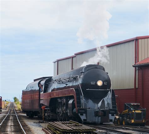 Norfolk Western 611 Steam Locomotive Visits Strasburg Rail Road