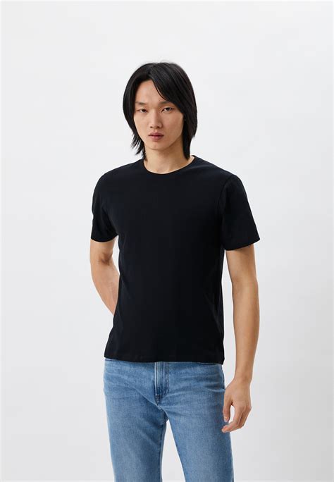 Футболка UNIQLO из хлопка SUPIMA, цвет: черный, RTLACF559201 — купить в ...