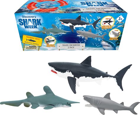 Shark Week Discovery Shark Encounter Playset Megadolon And