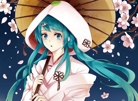 Wallpaper Illustration Anime Cartoon Vocaloid Hatsune Miku Yuki