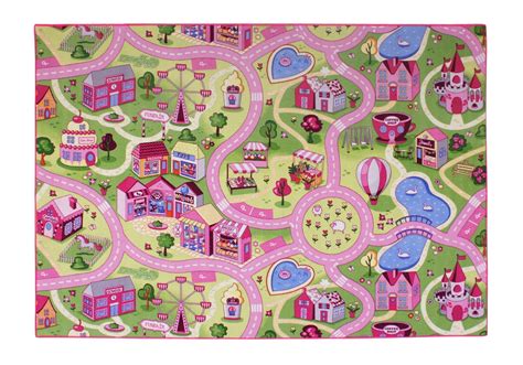 Aw Rugs Lastenhuoneen Matto Sweet Town X Cm Hinta Hobbyhall Fi