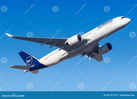 Lufthansa Airbus A320 200 And Passenger Boarding Stairs Editorial Photo